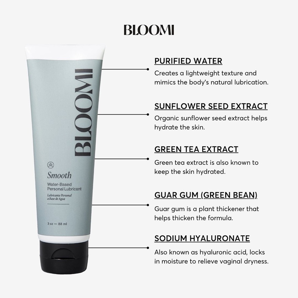 BLOOMI | Organic Water-Based Personal Lubricant